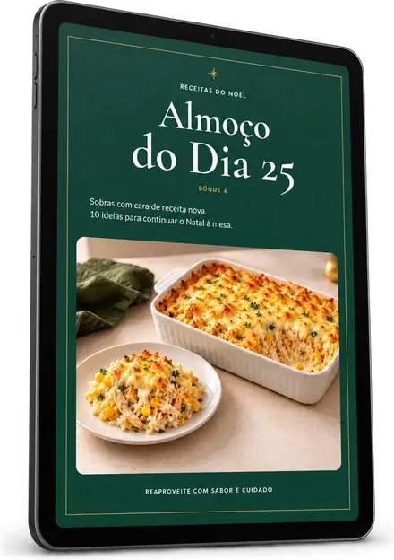 Capa do bônus Almoço do Dia 25